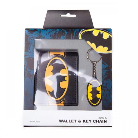 WALLET BATMAN W/KEYCHAIN