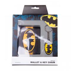 WALLET BATMAN W/KEYCHAIN