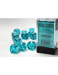 D6 X 12 CLEAR TURQUOISE