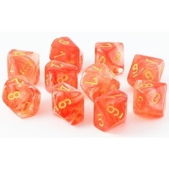 D10 GHOSTLY GLOW ORANGE/YELLOW