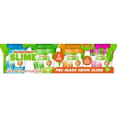 NICKELODEON 4 NEON SLIME PACK
