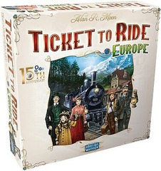 TICKET TO RIDE EUROPE 15TH ANNIVERSARY