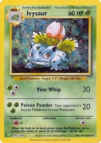 Ivysaur - 002/034 - Trading Card Collection