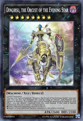 Dingirsu, the Orcust of the Evening Star - RA01-EN040 - Platinum Secret Rare - 1st Edition