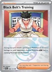 Black Belt's Training - 096/131 (Poke Ball Pattern) - Prismatic Evolutions