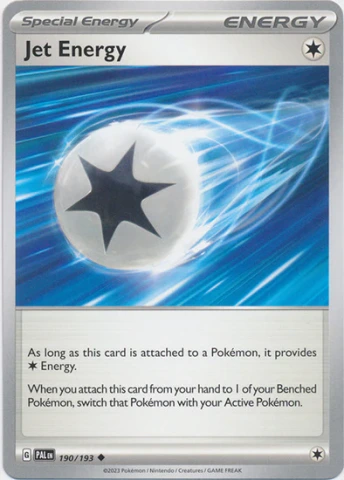 Jet Energy - 190/193 - Uncommon - Paldean Fates
