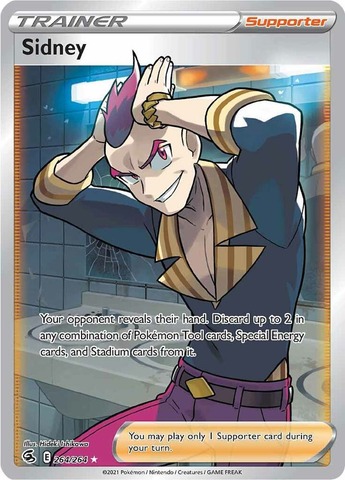 Sidney (Full Art) - 264/264 - Fusion Strike