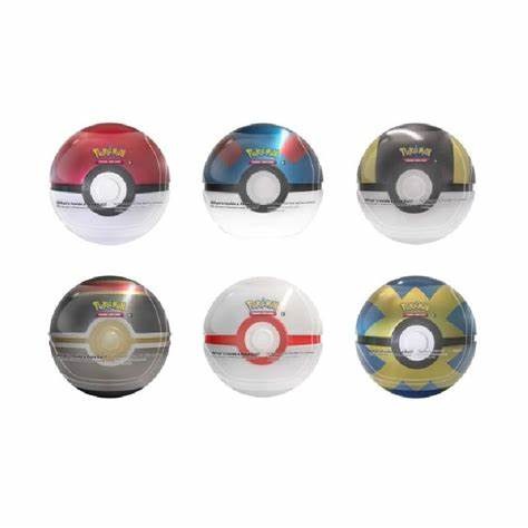 Pokeball Tin 2021 (Assorted 1 Unit)