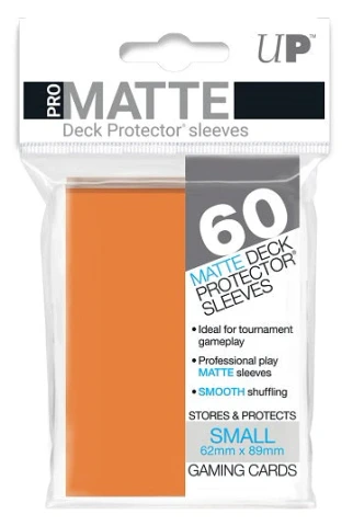 Orange - 60 Count - Matte - Ultra Pro