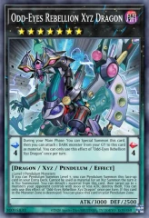 Odd-Eyes Rebellion Xyz Dragon - BLMR-EN005 - Ultra Rare - 1st Edition