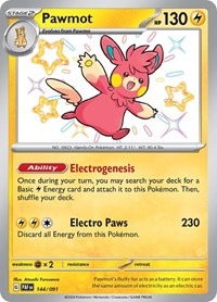 Pawmot -144/091 - Paldean Fates
