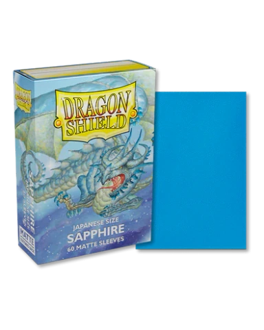Sapphire - Japanese 60 Count Matte - Dragon Shield