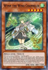 Wynn the Wind Channeler - RA01-EN018 - Quarter Century Secret Rare - 1st Edition