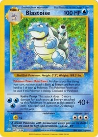 Blastoise - 004/034 - Trading Card Collection