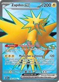 Zapdos ex - 192/165 - Scarlet & Violet 151