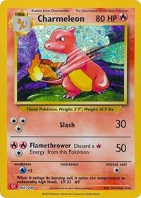 Charmeleon - 002/034 - Trading Card Collection