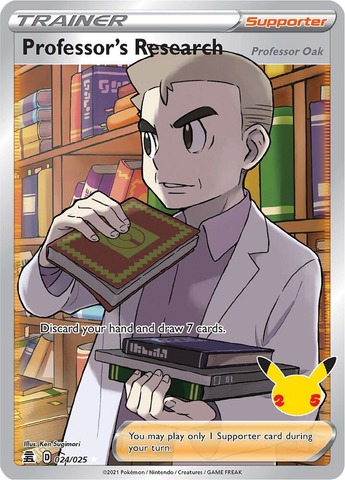Professors Research (Full Art) - 024/025 - Celebrations (CLB)