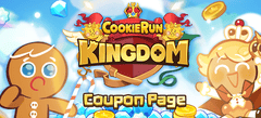 CookieRun Coupon - 5000 Crystals + 3000 Rainbow Cubes