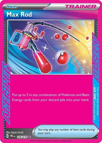 Max Rod - 116/131 - Prismatic Evolutions