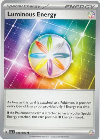 Luminous Energy - 191/193 - Uncommon - Paldea Evolved