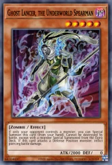 Ghost Lancer, the Underworld Spearman - BLMR-EN023 - Ultra Rare - 1st Edition