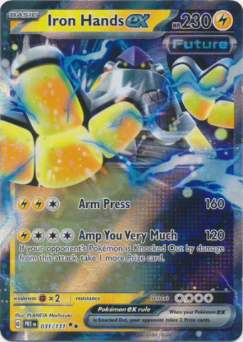 Iron Hands ex - 031/131 - Double Rare - Prismatic Evolutions