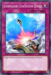Compulsory Evacuation Device - RA01-EN069 - Quarter Century Secret Rare - 1st Edition