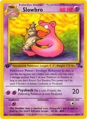 Slowbro - 43/62 - Jungle 1st Edition (Moderately PLayed)