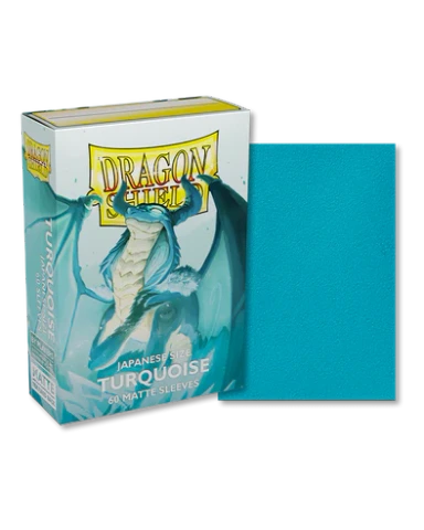Turquoise - Japanese 60 Count Matte - Dragon Shield
