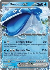 Dondozo ex - 066/182 - Double Rare - Destined Rivals