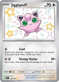 Jigglypuff - 198/091- Paldean Fates