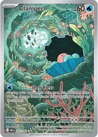 Clamperl - 195/182 - Illustration Rare - Destined Rivals