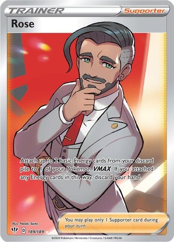 Rose (Full Art) - 189/189 - Darkness Ablaze