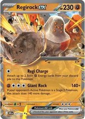 Regirock ex - 214/182 - Ultra Rare - Destined Rivals