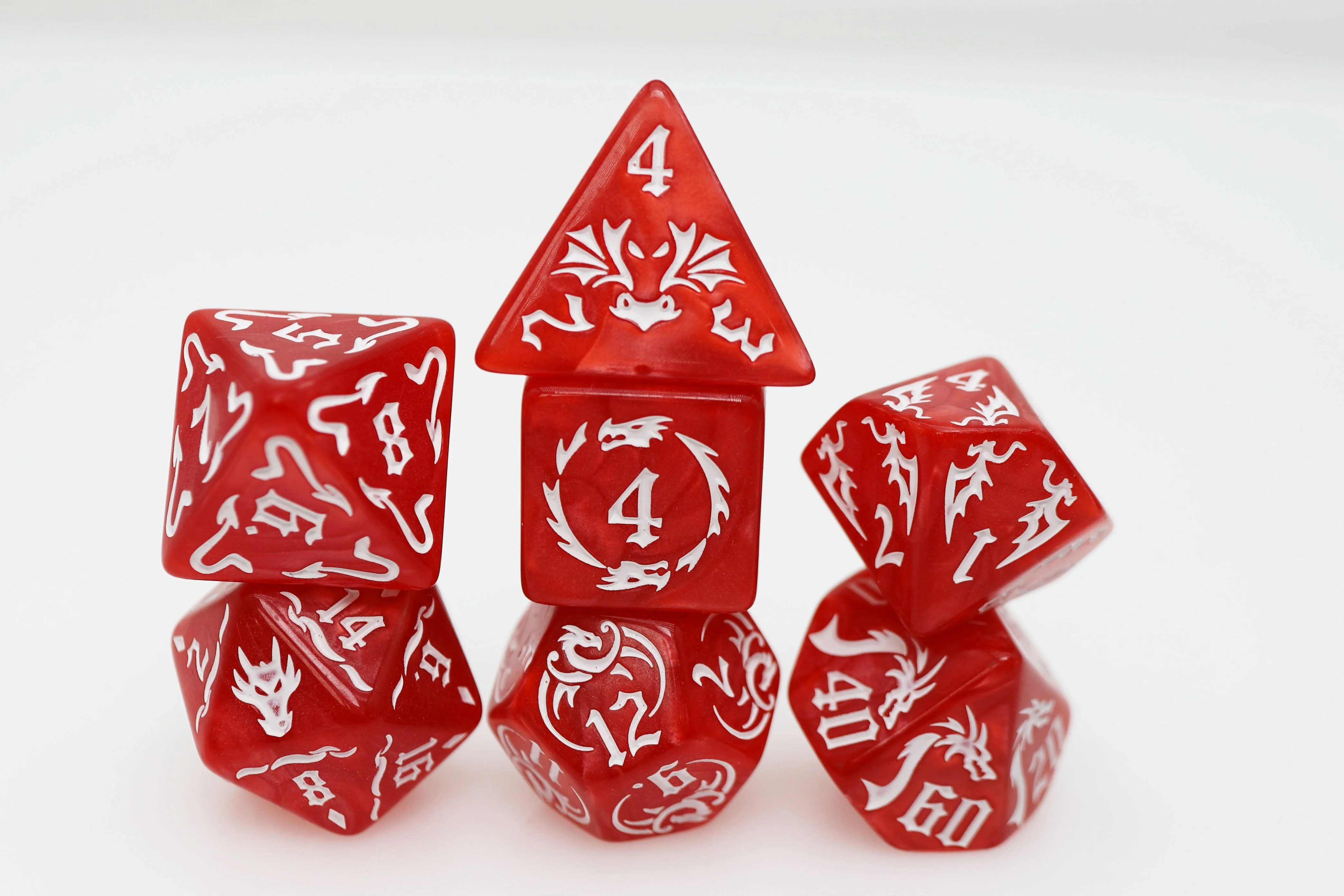 Drakes Flight : Inferno RPG Dice Set