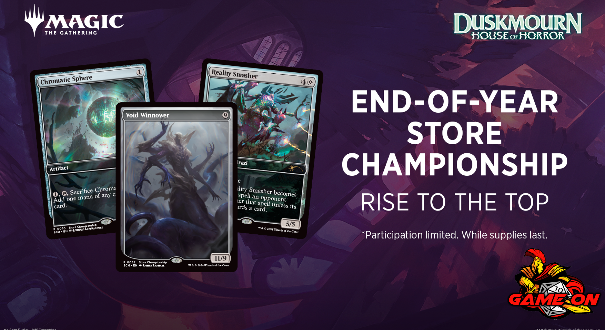 Game On Standard Store Championship