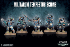 Militarum Tempestus Scions Command Squad