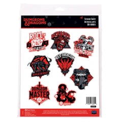 Dungeons & Dragons: Sticker Sheet DD-00001