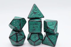 Foam Brain: Timeworn Green RPG Dice Set