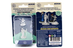 Female Human Wizards & Female Halfling Holy Warrior