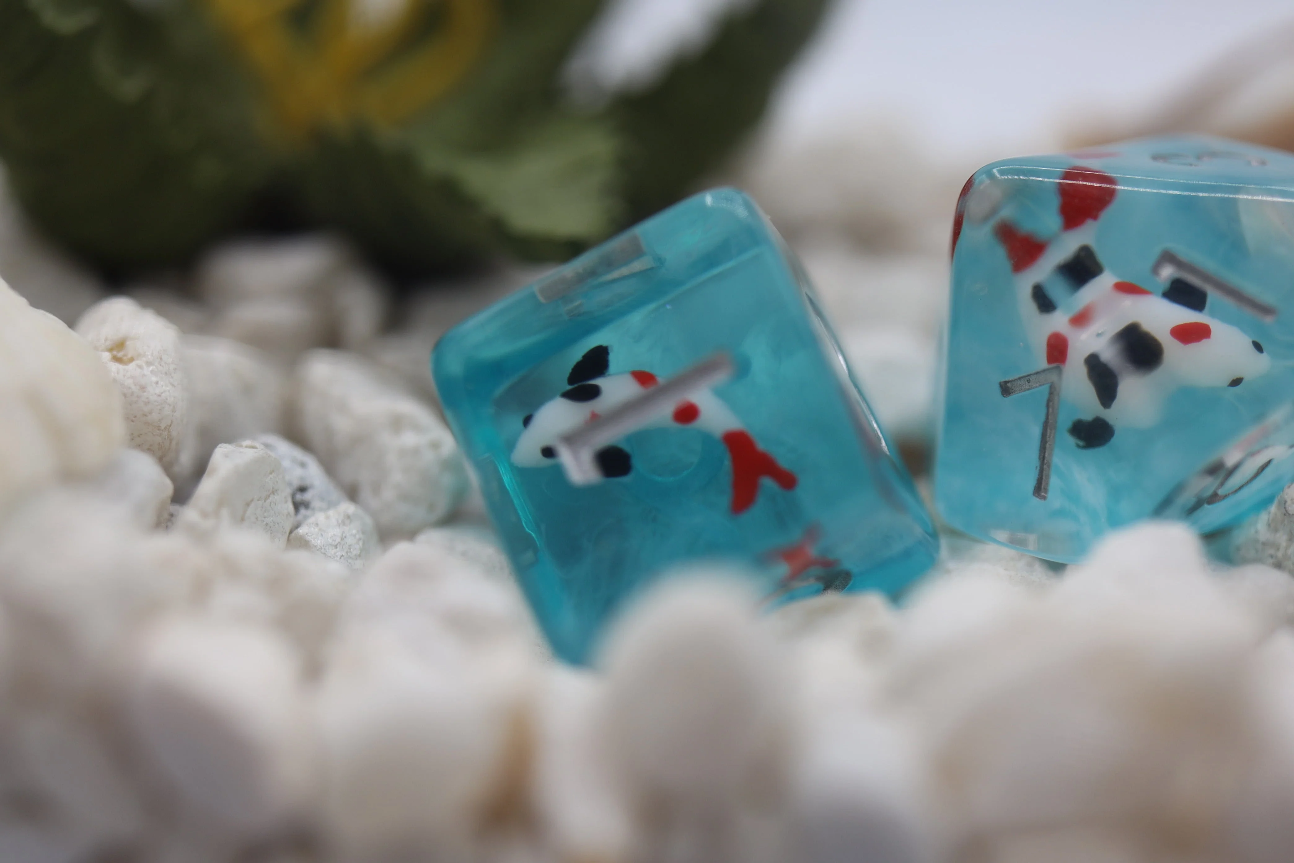 Foam Brain: Water Garden Koi Dice