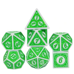 Foam Brain: Motif Leafy Dice Set