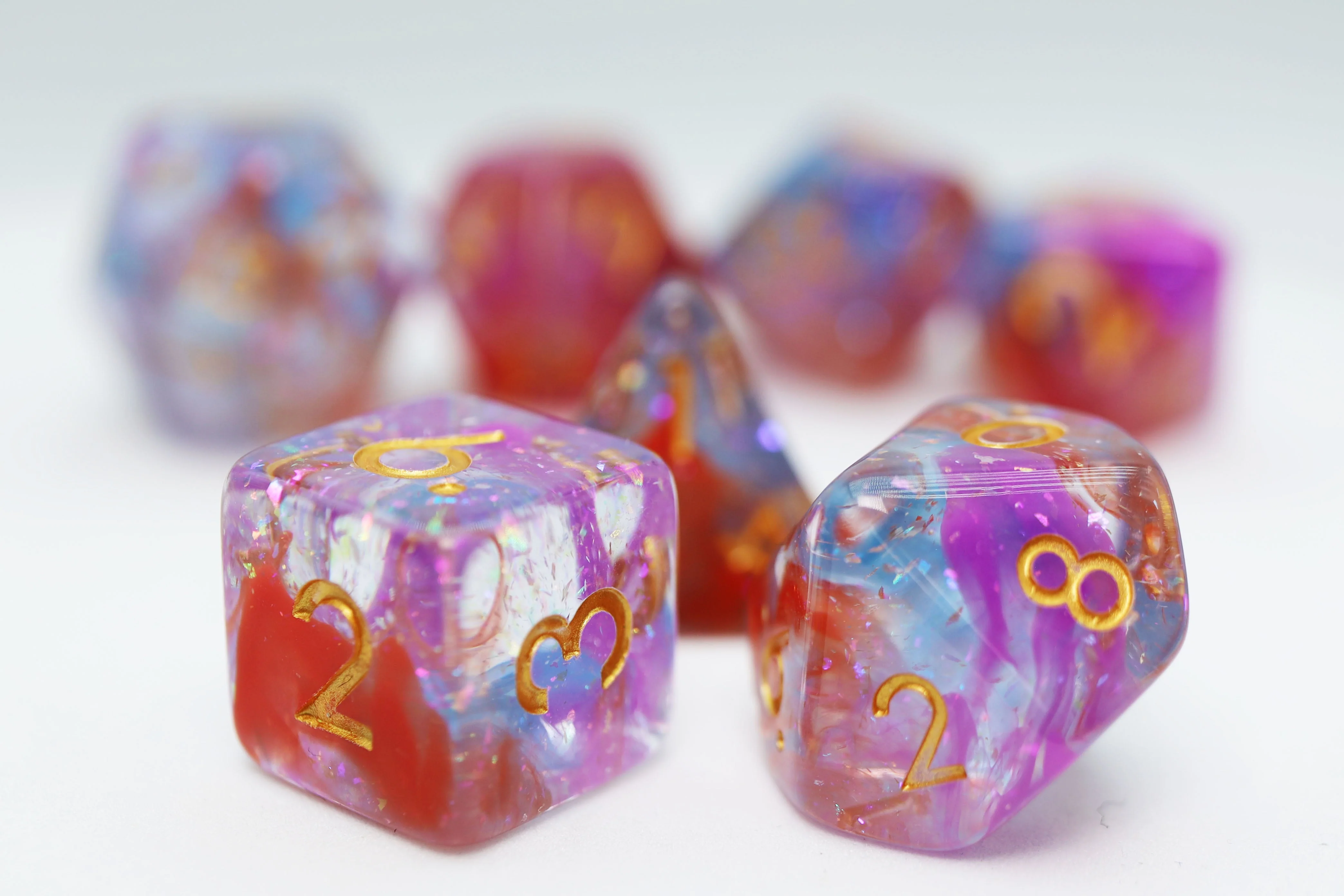 Foam Brain: Dawning RPG Dice Set