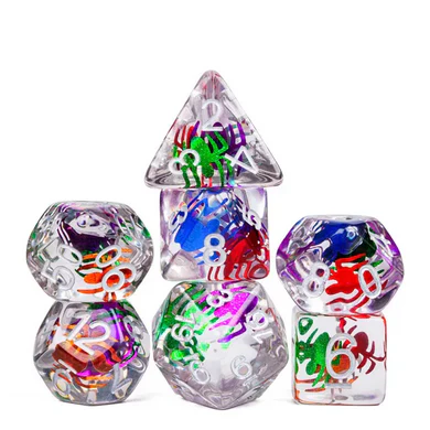 Foam Brain: Spider Swarm Dice Set