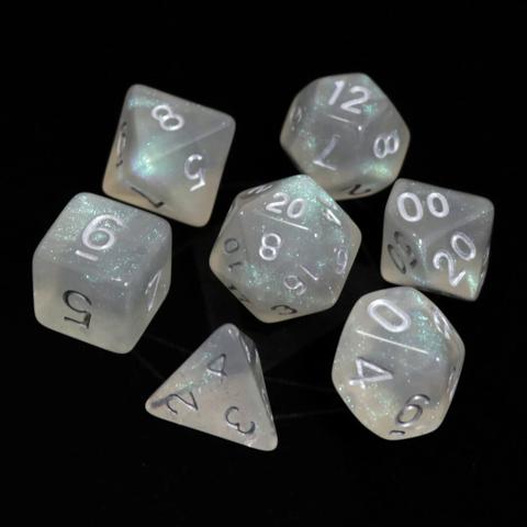 Glacial Moonstone w/Silver - RPG Set