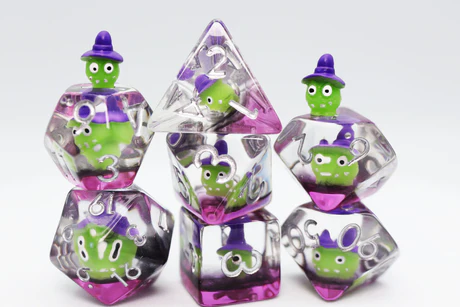 Foam Brain: Wacky Witches RPG Dice Set