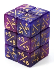 Foam Brain Games +1/+1 Dark Blue & Purple