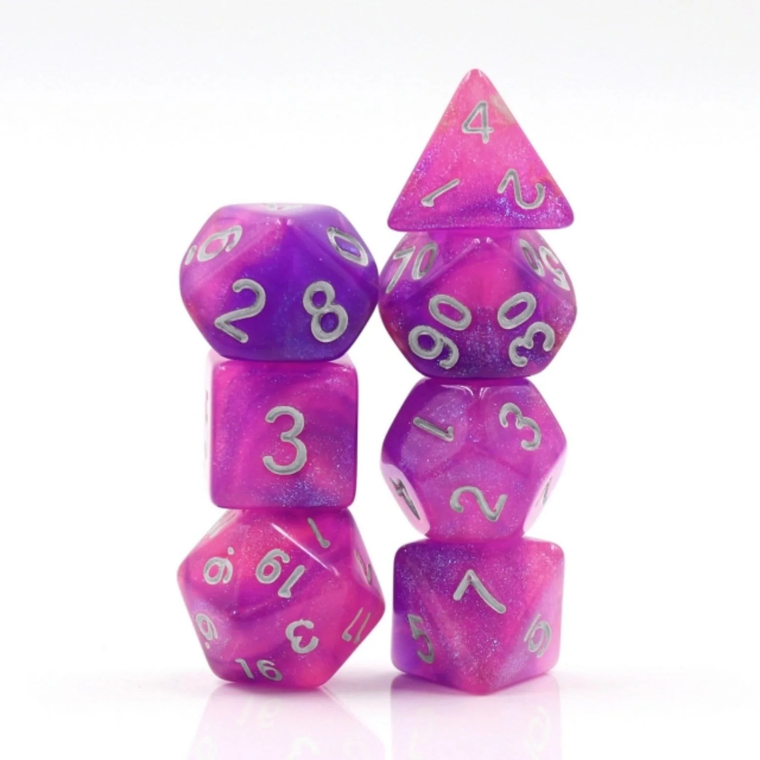 Foam Brain: Royal Aurora RPG Dice Set