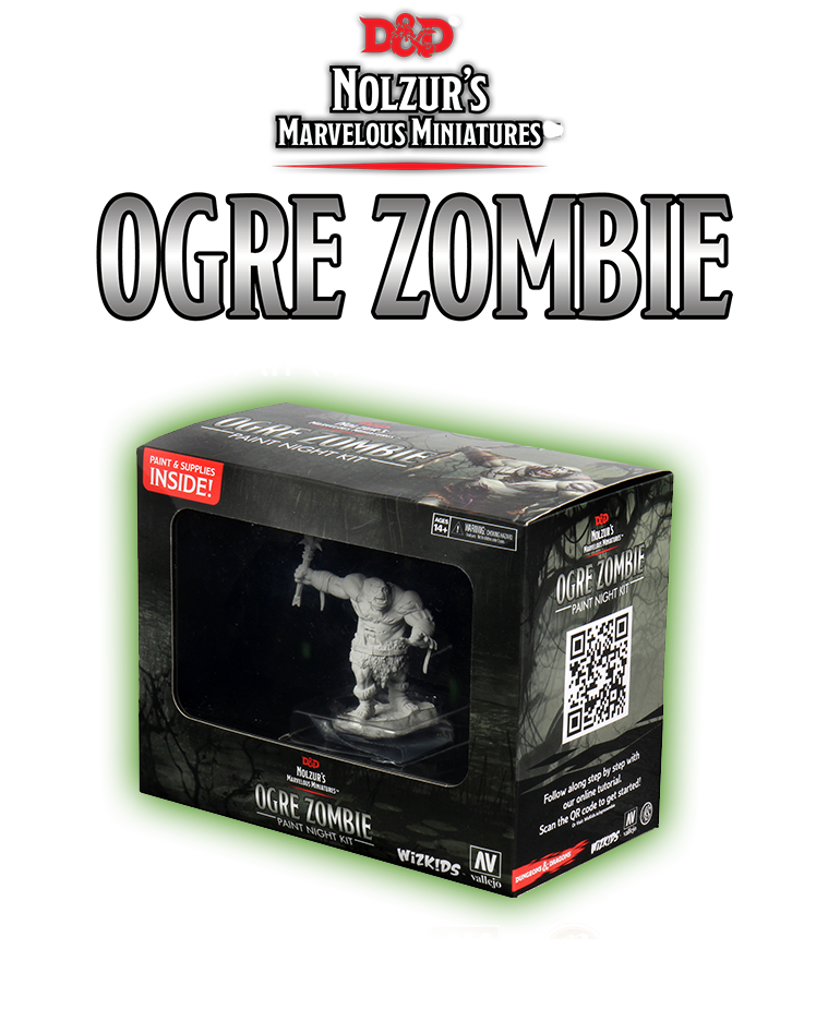 Ogre Zombie Paint Night Kit