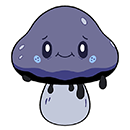 Mini Squishable Inky Cap Mushroom